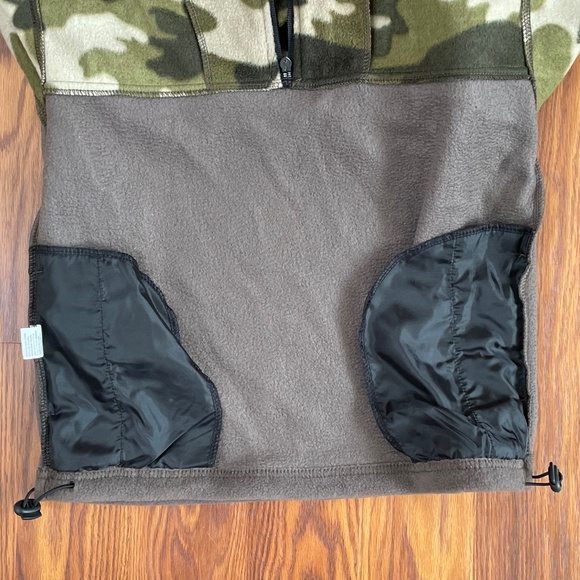 NWT Kids Camo Vintage Fleece 1/4 Zip Pullover - Picture 6 of 8